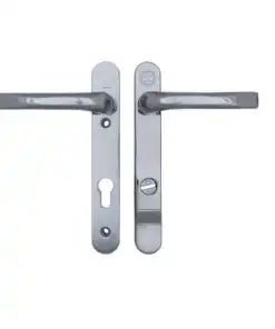 Secure TS007 2* Lever Lever UPVC Multipoint Door Handles - 92mm PZ Sprung 122mm Screw Centres