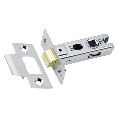 Tubular Latch - 100,000 Cycle Tested Bolt Through 63mm Electro Brass Each 1 Tubular Latch - 100,000 Cycle Tested Bolt Through 63mm Electro Brass Each