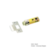 Easy Latch 63mm and 77mm in Chrome Plated and Satin Chrome - Each 3 Easy Latch 63mm and 77mm in Chrome Plated and Satin Chrome - Each