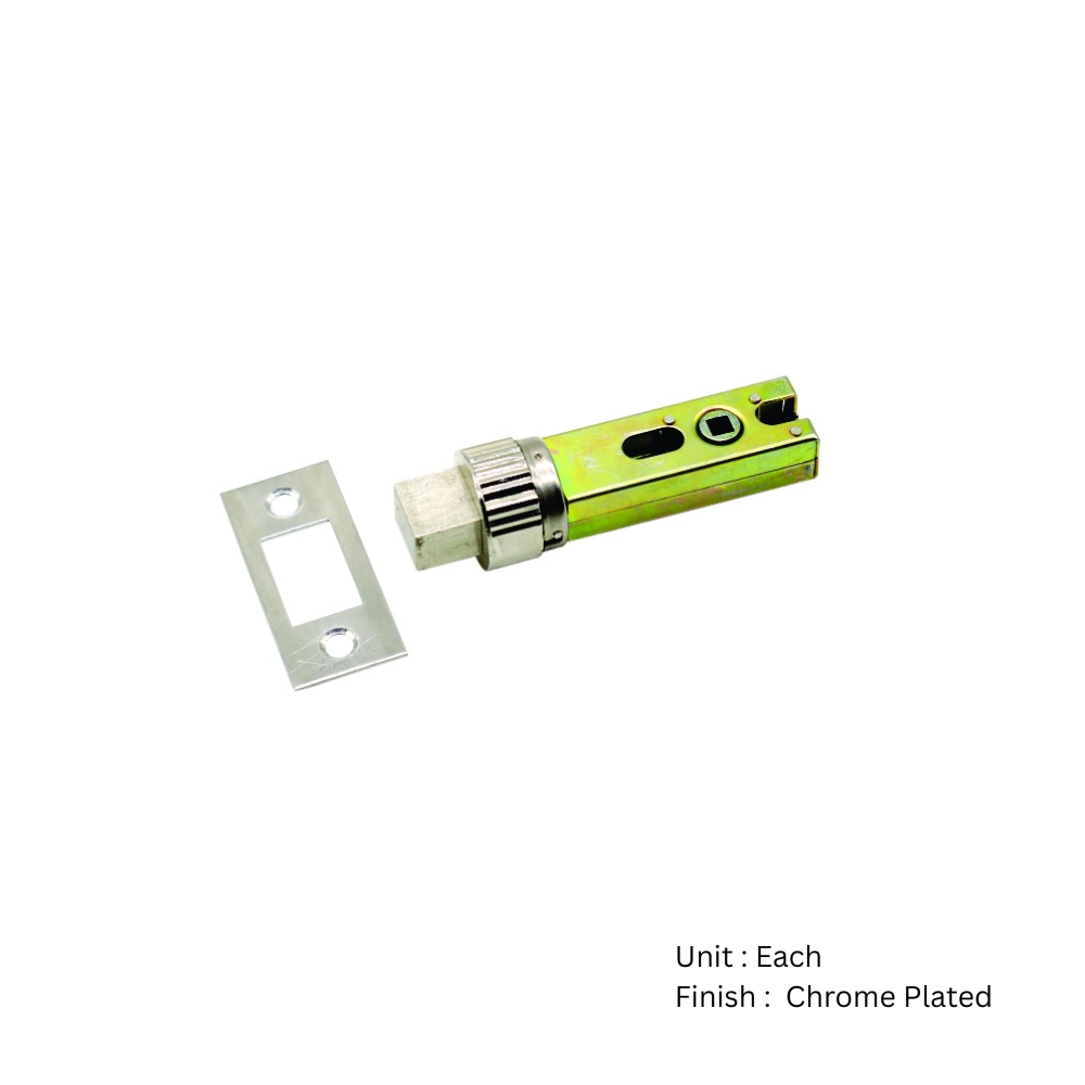 Easy Bolt 63mm and 77mm in Chrome Plated and Satin Chrome Finish - Each 2 Easy Bolt 63mm and 77mm in Chrome Plated and Satin Chrome Finish - Each