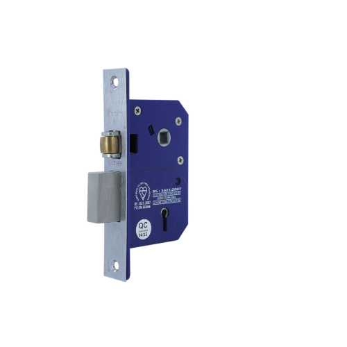 Bs3621 5 Lever Sash Lock (3k74) Retro Fit 66mm, 76mm - Satin Stainless and Electro Brass - Each 1 Bs3621 5 Lever Sash Lock (3k74) Retro Fit 66mm, 76mm - Satin Stainless and Electro Brass - Each
