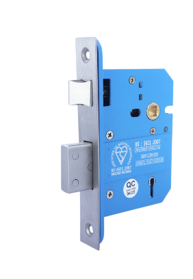 Bs3621 Zenith 5 Lever Sash Lock (Smallest Case) 66mm, 76mm - Satin Stainless and Polished Stainless - Each 1 Bs3621 Zenith 5 Lever Sash Lock (Smallest Case) 66mm, 76mm - Satin Stainless and Polished Stainless - Each