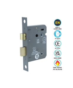 Bathroom Lock Ce - Case Only - Available in Size 63mm and 76mm