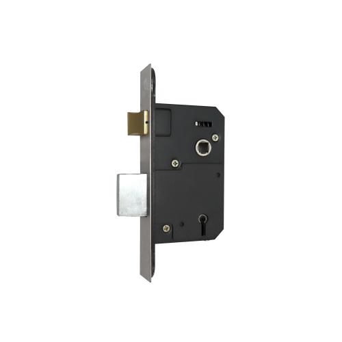 5 Lever Sashlock (Narrow) 51mm Satin Chrome and Electro Brass - Each 1 5 Lever Sashlock (Narrow) 51mm Satin Chrome and Electro Brass - Each