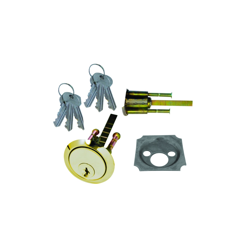 Premium Rim Cylinder - 6 Keys with Different Finish Each 1 Premium Rim Cylinder - 6 Keys with Different Finish Each