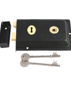 Fluted Rim Lock 150 X 100mm with Multiple Finish Each