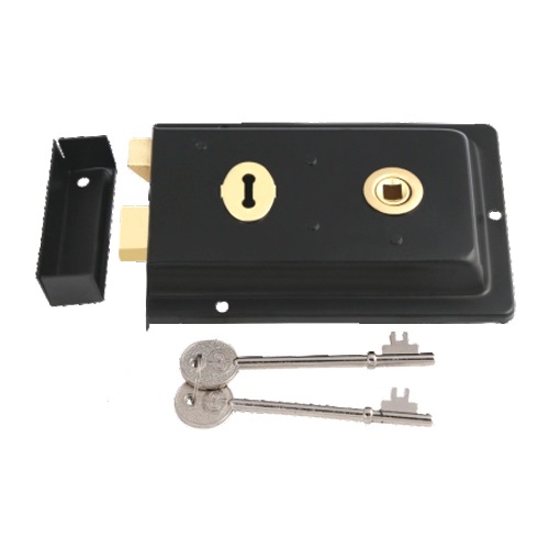 Fluted Rim Lock 150 X 100mm with Multiple Finish Each 1 Fluted Rim Lock 150 X 100mm with Multiple Finish Each