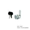 Cam Lock - Nut Fix 25mm Chrome Plated Each 3 Cam Lock - Nut Fix 25mm Chrome Plated Each