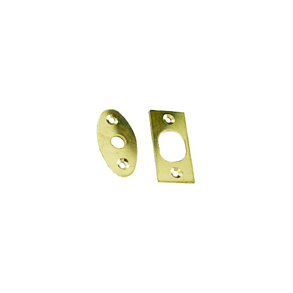 Spare Plates For Rack Bolts (Esc And Strike) with Different Finish Pack 1 Spare Plates For Rack Bolts (Esc And Strike) with Different Finish Pack
