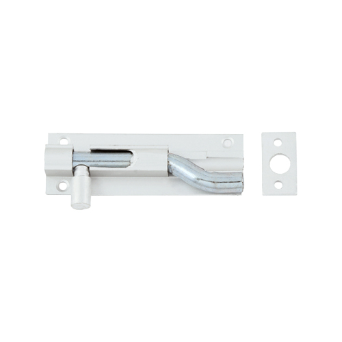 Aluminium Barrel Bolt - Necked 76mm and 100mm Satin Anodised Each 1 Aluminium Barrel Bolt - Necked 76mm and 100mm Satin Anodised Each