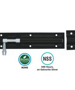 Tower Bolt Bright Zinc and Bright Zinc Plated with Multiple Sizes Each