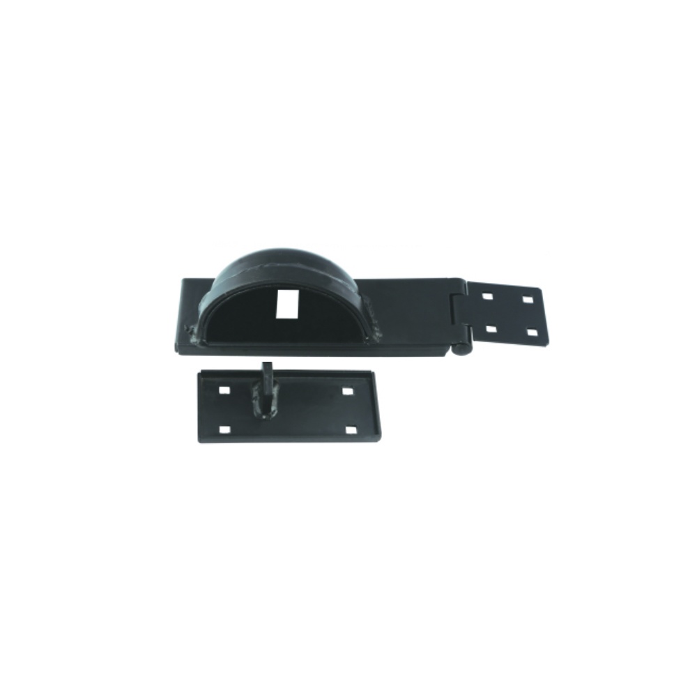 Padlock Protection Bar L/H 185mm Epoxy Black Each 1 Padlock Protection Bar L/H 185mm Epoxy Black Each