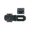 Swivel Locking Bar With Hasp and Staple 200mm with Epoxy Black and Hot Spelter Gal. Finish Pcs