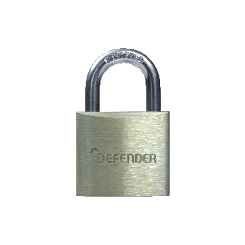 Squire Padlock Defender Dfbp4 40mm Brass Each 1 Squire Padlock Defender Dfbp4 40mm Brass Each