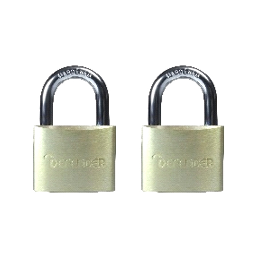 Squire Padlock Defender Twin Pack Dfbp4t 40mm Brass Pack 1 Squire Padlock Defender Twin Pack Dfbp4t 40mm Brass Pack