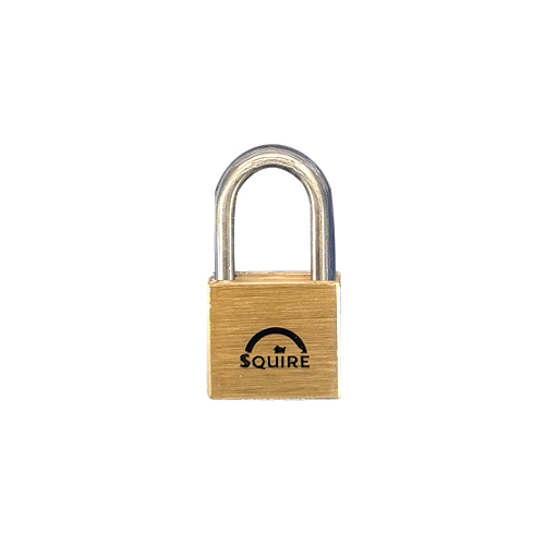 Squire 40mm Brass Body Protective Cover Extra Long Stainless Shackle Ln4s 2.5 40mm Stainless Steel Each 1 Squire 40mm Brass Body Protective Cover Extra Long Stainless Shackle Ln4s 2.5 40mm Stainless Steel Each