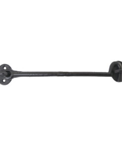Premium Cabin Hook C/W Fixings 200mm Ebony Black