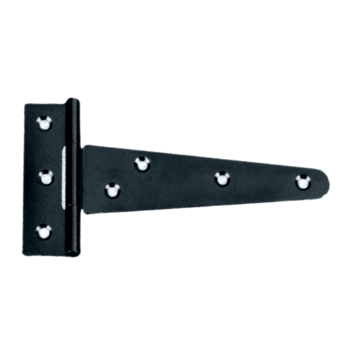 Premium Scotch Tee Hinge C/W Fixings - Pair 600mm Ebony Black 1 Premium Scotch Tee Hinge C/W Fixings - Pair 600mm Ebony Black