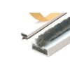 Fire And Smoke Intumescent Strip - 4mm White and Brown Finish Each