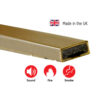 Fire Only Intumescent Strip - 4mm 3 Fire Only Intumescent Strip - 4mm