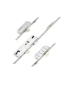 Scorpion Latch 3 Hooks 2 Rollers Split Spindle Multipoint Door Lock - Option 2 (top hook to spindle = 690mm)