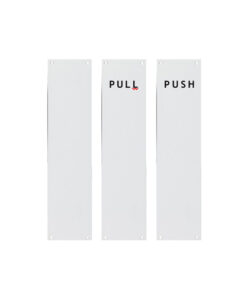 Aluminium Finger Plate - Plain 300 X 76mm Satin Anodised Each