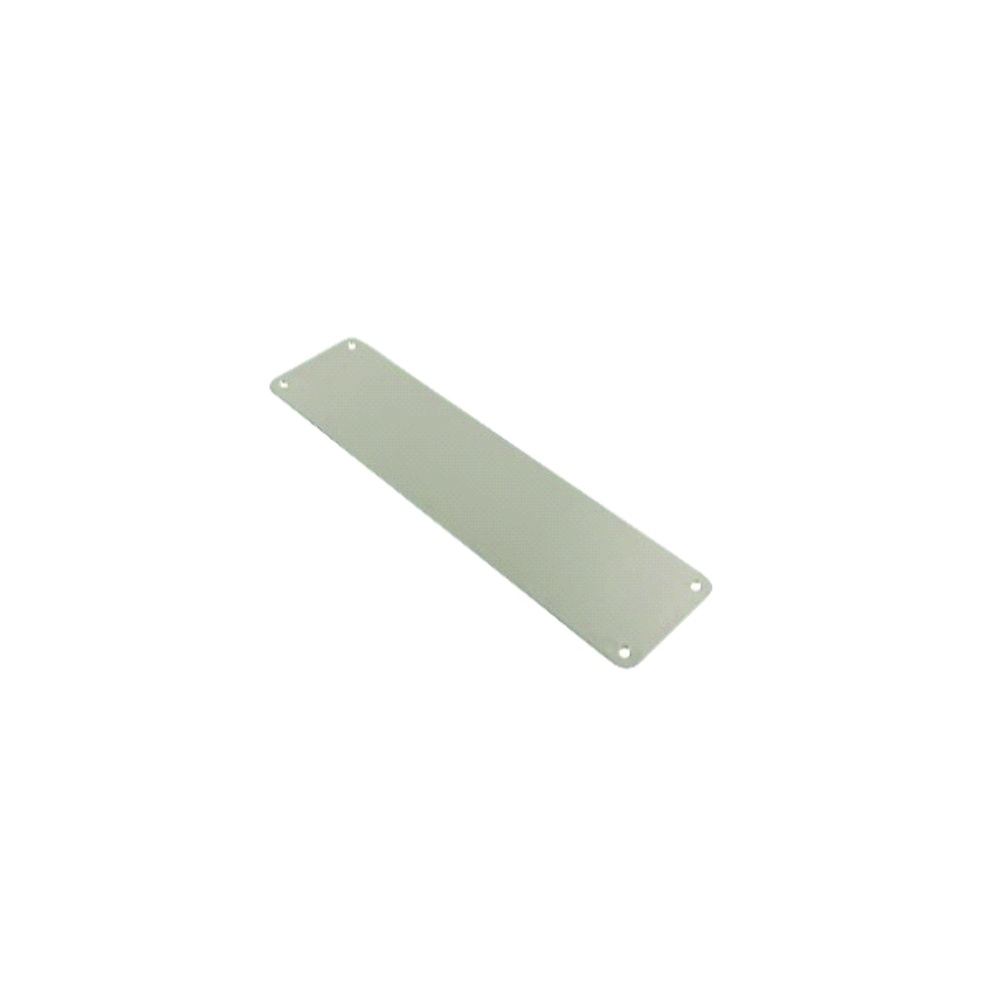 Stainless Steel Finger Plate - Plain - Radius Corners 350 X 75 X 1.5mm Satin Each 1 Stainless Steel Finger Plate - Plain - Radius Corners 350 X 75 X 1.5mm Satin Each