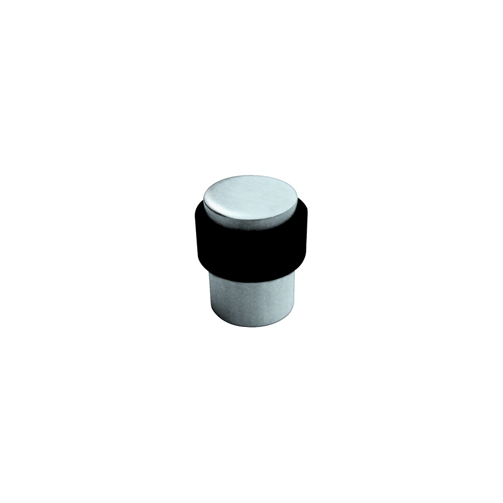 Floor Mounted Stainless Steel Collared Door Stop - Flat 30 X 40mm Satin Each 1 Floor Mounted Stainless Steel Collared Door Stop - Flat 30 X 40mm Satin Each