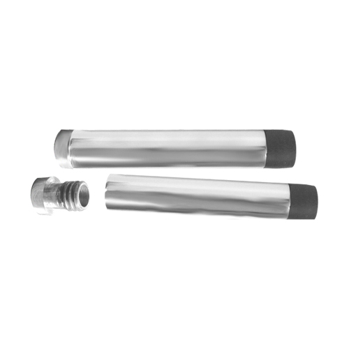 Concealed Fixing Projection Door Stop 16 X 90mm Polished Chrome and Satin Chrome Each 1 Concealed Fixing Projection Door Stop 16 X 90mm Polished Chrome and Satin Chrome Each
