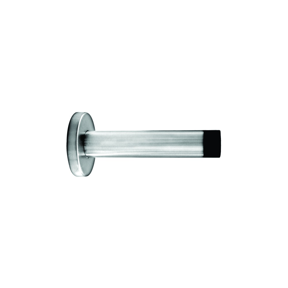 Projecting Door Stop - Stainless Steel 80 X 22mm Satin Each 1 Projecting Door Stop - Stainless Steel 80 X 22mm Satin Each