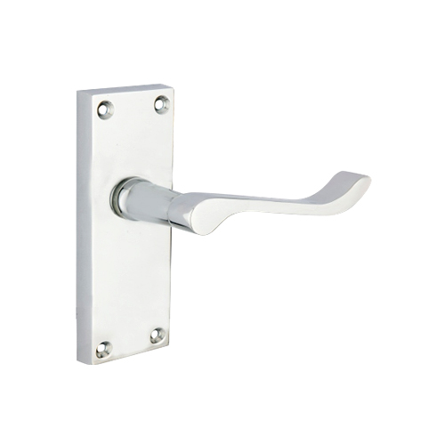Contract Vict Scroll Latch Furniture - Zinc Chrome Plated Set 1 Contract Vict Scroll Latch Furniture - Zinc Chrome Plated Set