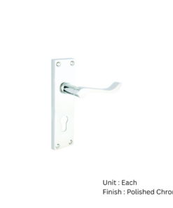 Victorian Scroll Euro Profile Furniture To En1906 (Part 3) 47.5mm Polished Chrome Set