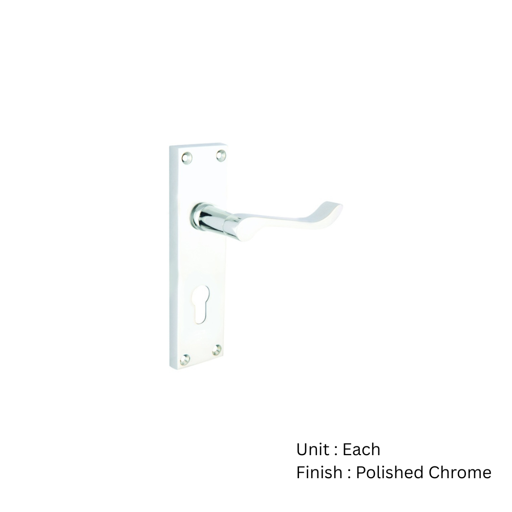 Victorian Scroll Euro Profile Furniture To En1906 (Part 3) 47.5mm Polished Chrome Set 2 Victorian Scroll Euro Profile Furniture To En1906 (Part 3) 47.5mm Polished Chrome Set