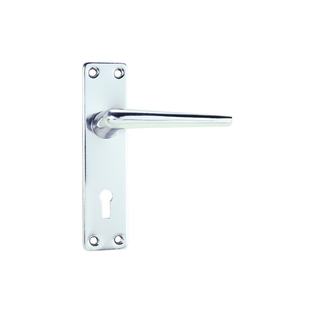 Brunel Lock Furniture Polished And Anodised Set 1 Brunel Lock Furniture Polished And Anodised Set