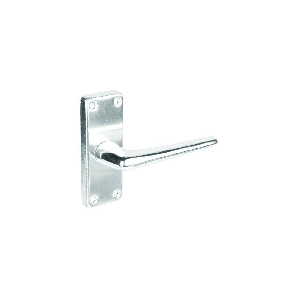 Brunel Latch Furniture Polished And Anodised Set 1 Brunel Latch Furniture Polished And Anodised Set