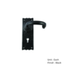 Black Antique Traditional Lock Furniture - Ludlow Epoxy Black Set 3 Black Antique Traditional Lock Furniture - Ludlow Epoxy Black Set