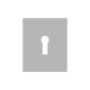 Repair Escutcheon - Stainless Steel Stick On - Keylock 47.5 X 65.5 X 1.5 Satin Stainless Each