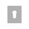 Repair Escutcheon - Stainless Steel Stick On - Euro Prof 47.5 X 65.5 X 1.5 Satin Stainless Each