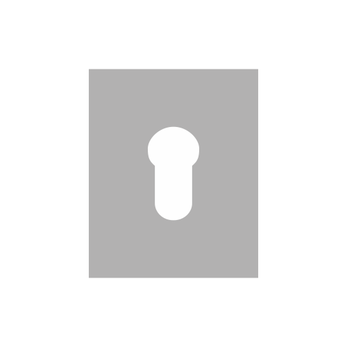Repair Escutcheon - Stainless Steel Stick On - Euro Prof 47.5 X 65.5 X 1.5 Satin Stainless Each 1 Repair Escutcheon - Stainless Steel Stick On - Euro Prof 47.5 X 65.5 X 1.5 Satin Stainless Each