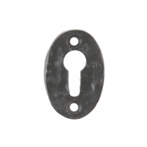 Key Hole Escutcheon (Oval Shape 44l X 29w) 44mm Epoxy Black Each 1 Key Hole Escutcheon (Oval Shape 44l X 29w) 44mm Epoxy Black Each