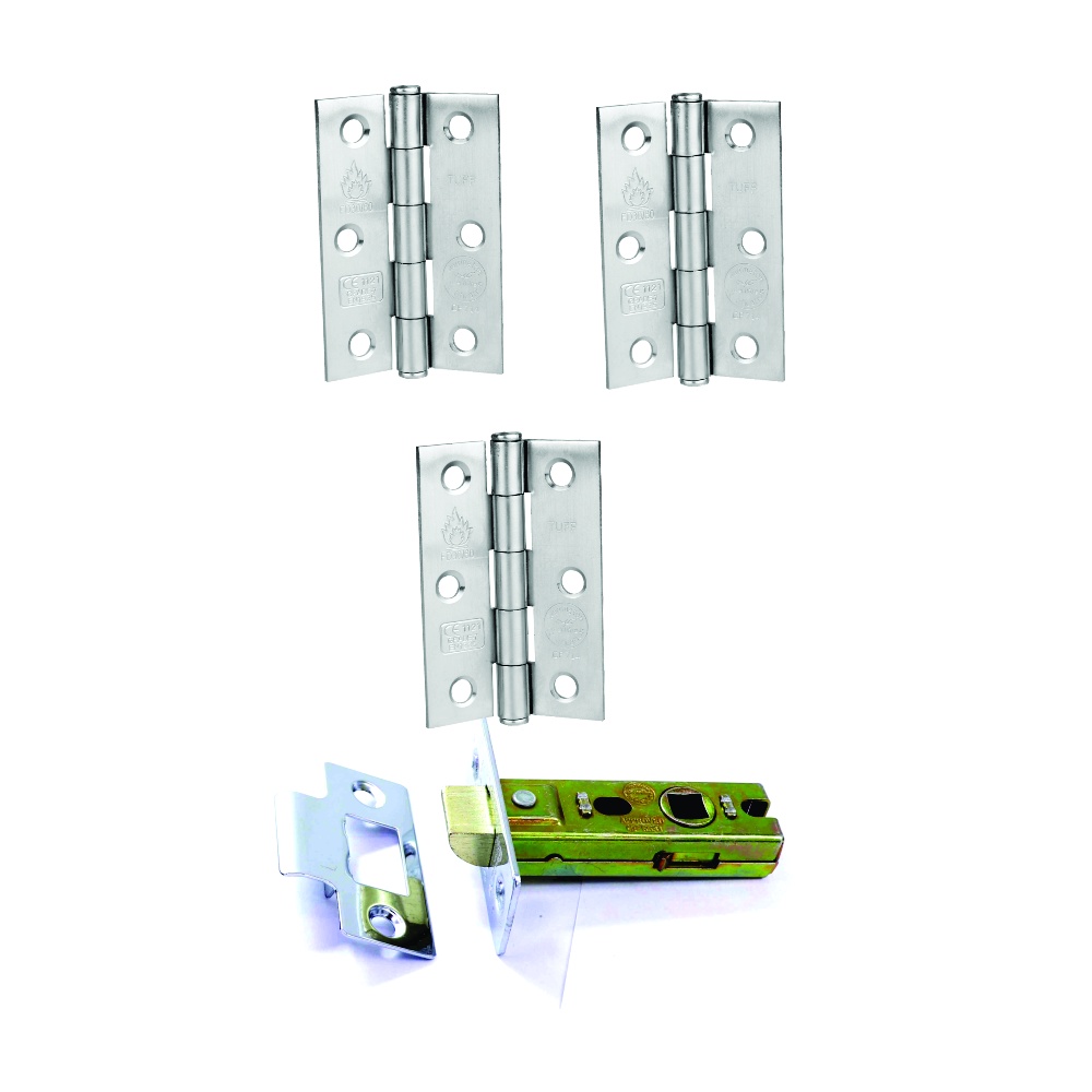 CE Fire Door Pack - 1½ Pair 2020 BTP / Tubular Latch 1 CE Fire Door Pack - 1½ Pair 2020 BTP / Tubular Latch