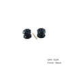 Black Antique Octagonal Mortice Knob Furniture 66mm Epoxy Black Set 3 Black Antique Octagonal Mortice Knob Furniture 66mm Epoxy Black Set