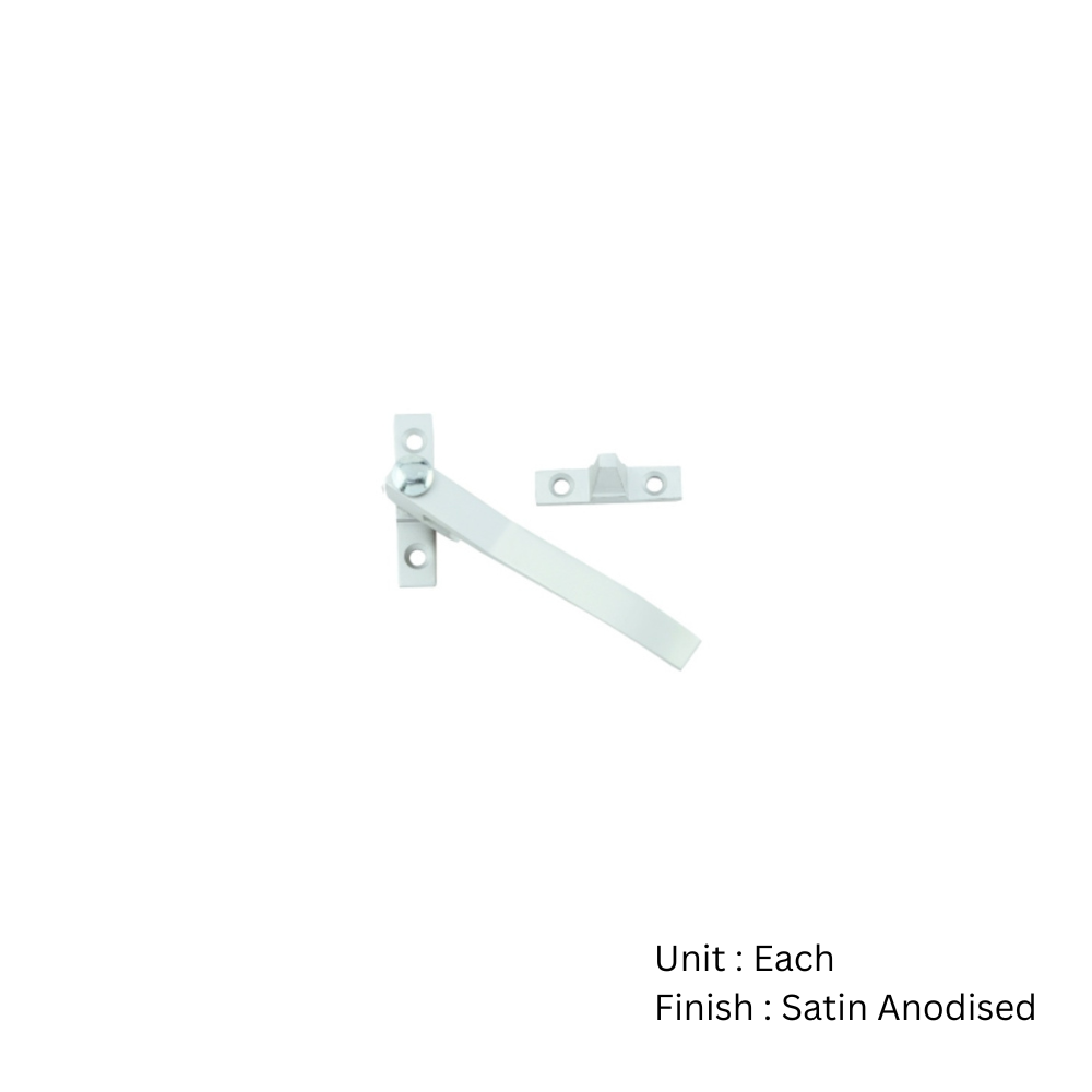 Aluminium Casement Fastener Other Satin Anodised Each 2 Aluminium Casement Fastener Other Satin Anodised Each