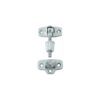 Zinc Diecast A1 Sash Fastener 62 x 45mm with Bright Zinc Plated and Electro Brass Each