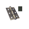 Mild Steel 2 Ball Bearing Hinge - CE7 1 1/2 Pair C/W Intumescent 76 X 51mm Pads With Bright Zinc and Polished Chrome Finish