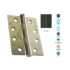 Mild Steel 2 Ball Bearing Hinge - CE11 Pair - Boxed 100 X 76mm with Multiple Finish 3 Mild Steel 2 Ball Bearing Hinge - CE11 Pair - Boxed 100 X 76mm with Multiple Finish