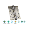 Stainless Steel Ball Bearing Hinge - Pair - Ce13 100 X 76 X 3mm with Multiple Finish 3 Stainless Steel Ball Bearing Hinge - Pair - Ce13 100 X 76 X 3mm with Multiple Finish