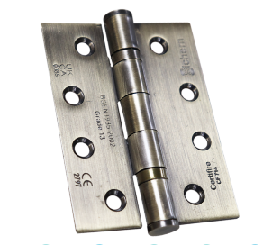 Stainless Steel Ball Bearing Hinge - 1 1/2 Pair - CE13 100 X 76 X 3mm Electro Brass 1 1/2 Pair 1 Stainless Steel Ball Bearing Hinge - 1 1/2 Pair - CE13 100 X 76 X 3mm Electro Brass 1 1/2 Pair