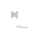 Steel Parliament Hinge - Pair 100 x 50 x 100mm with Multiple Finish 4 Steel Parliament Hinge - Pair 100 x 50 x 100mm with Multiple Finish