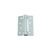 Self Closing Adjustable Hinge -100 X 76 X 2.7mm Chrome Plated and Satin Chrome Pack Of 3
